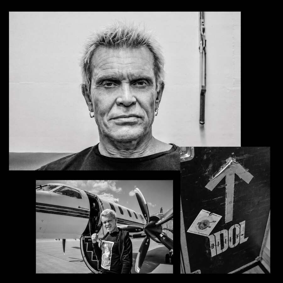 Billy Idol, Fotografie von Sven Hoffmann